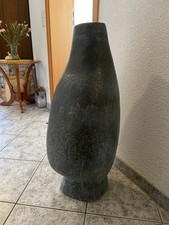 Bodenvase, „Hinkelstein“, Keramik, Handarbeit , mit Signatur „HS“