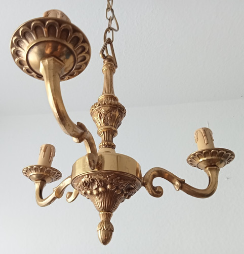 Lampe kronleuchter messing - lampe,