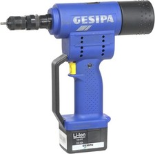 Gesipa 1457414 FireBird Akku-Nietmutternpistole Li-Ion Akku Ladegerät 1602219