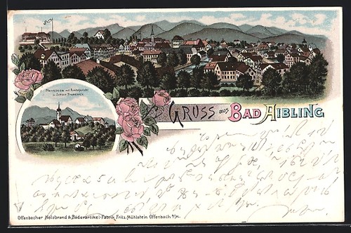Lithographie bad aibling - lithographie,