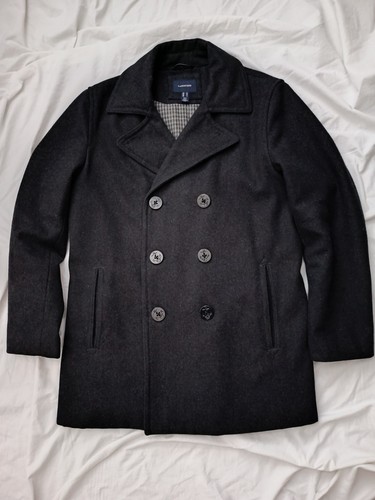 Lands end pea coat - coat, parka