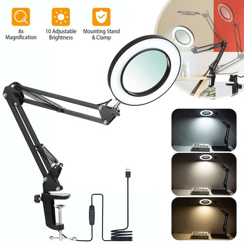 Led lupenleuchte mit ständer - led,