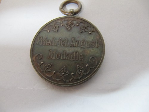 Friedrich august medaille - friedrich,