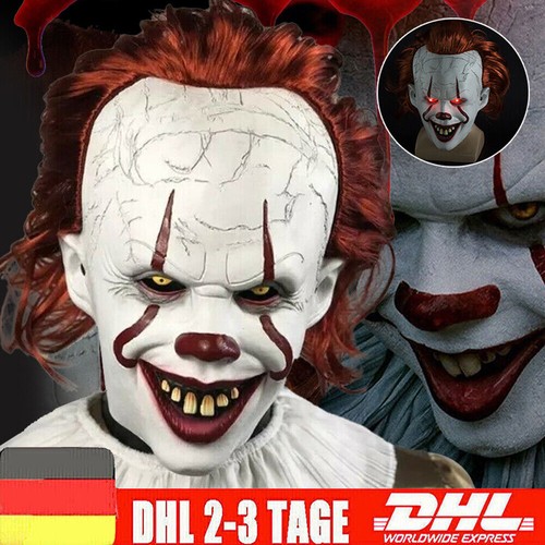 Pennywise maske halloween - pennywise,