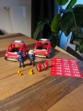 Playmobil 2 Feuerwehr Autos