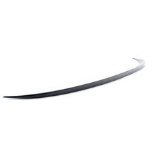 Heckspoiler Spoilerlippe für 3er BMW E90 2005-2011 mit ABE Schwarz glänzend Slim