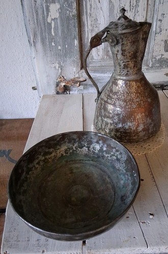 Kanne kupfer metall - kupfer,,