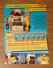 Seltene Werbung TOMY ROBOTS