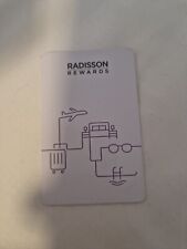 Key Card  Schlüsselkarte room key  Hotel Radisson Rewards Sammler