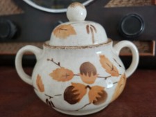 Keramik Zuckerdose Torgau VEB Nr. 5