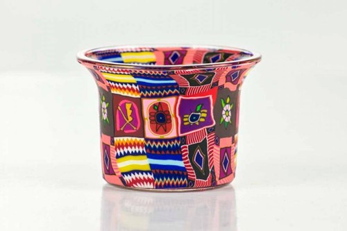Votiv glas patchwork - votiv,