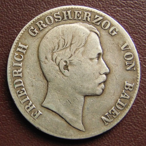 Baden vereinstaler 1862 - baden.,