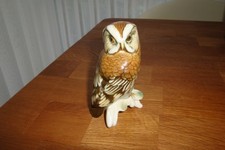 Schöne alte Eule Karl Ens Volkstedt ca. 9,6cm - Keramik Porzellan