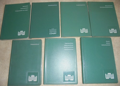 Konvolut ddr wmw - wmw, kataloge