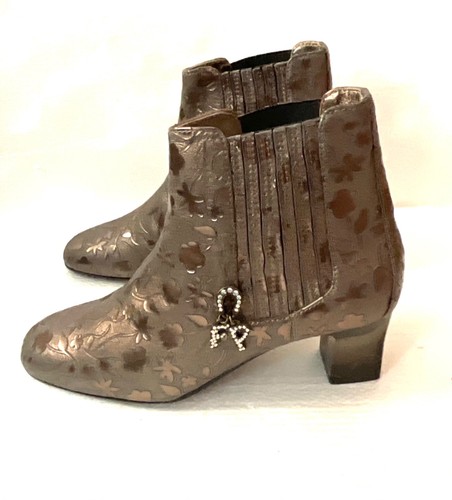 Neu bronze leder absatz - neu,