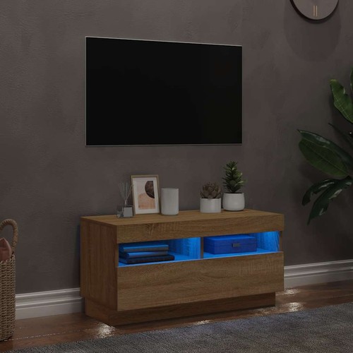 Schrank mit led - tv, lowboard