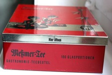 alt groß Blechdose Meßmer