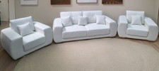 Sofagarnitur Ledersofa Couch