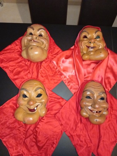 Holz larven fasnet komplett - fasnet,