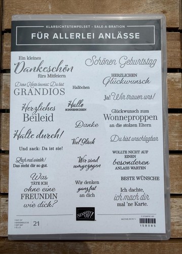 Stampin stempelset für - up,