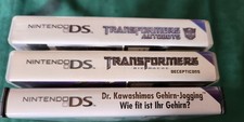 3 Nintendo DS Spiele. Siehe