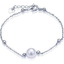 Armband Silber Damen Perlen