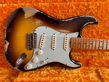 2020 Fender Masterbuilt Todd Krause 1959 Stratocaster Heavy Relic 2T Sunburst