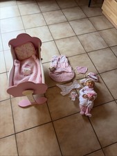 Fisher Price Mein liebstes Baby und Baby Annabell Holzwiege