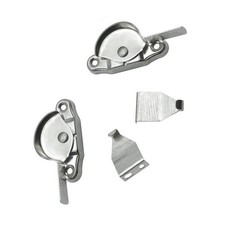  12 Sets Edelstahl Crescent