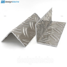 Eckschutz Winkelprofil Kantenschutz Alu Duett 1,5/2mm Riffelblech Winkel 200cm