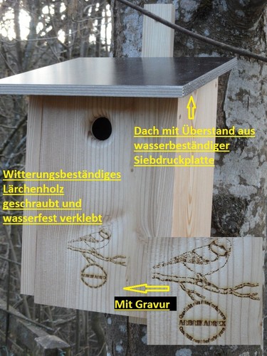 Nistkasten meisen blaumeise - meisen,