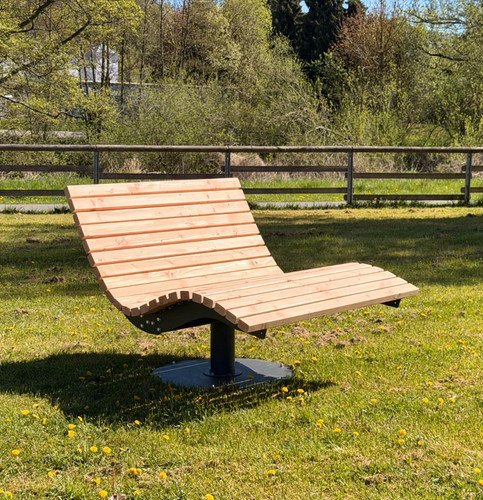 Relaxliege drehbar waldsofa - relaxliege,