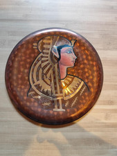 Kupferteller Ägytpen Durchmesser circa 25 cm