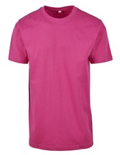 Build Your Brand Herren T-Shirt Round Neck Baumwolle bis 5XL