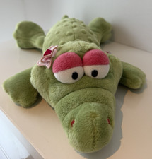 Nici Krokodil Nahla liegend ca 40 cm Stofftier Kuscheltier grün Mädchen