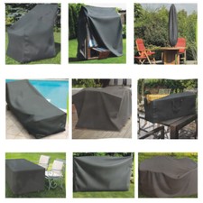 Abdeckung Schutzhülle Abdeckplane Gartenmöbel Sitzgruppe Schirm Strandkorb Bank
