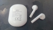 ISY ITW 1000, In-ear Kopfhörer Bluetooth Weiß OVP