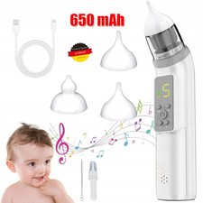 Nasensauger Baby, Nasensauger Baby Elektrisch Nasenreiniger, Nasensauger 3 IN1