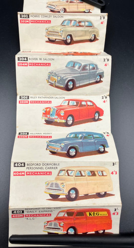 1956 corgi toys - 1956,