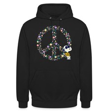 Peanuts Snoopy Peace Zeichen Frieden Unisex Hoodie