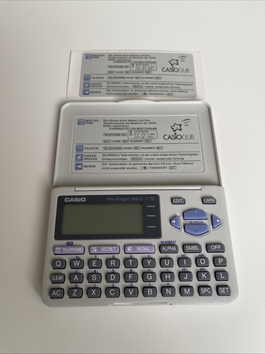 Casio magic diary - my, c-70