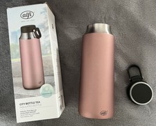 alfi Isolierflasche City tea bottle 0,9l vintage rose matt Edelstahl Trinkflasch