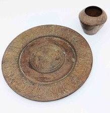 Teller Vase Ensemble Bronze