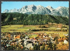 Schladming Sommerfrische u. Wintersportplatz mit Dachsteingebirge /gelaufen 1963