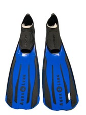 aqua lung flossen Tauchen Blau