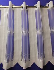 Scheibengardine  Creme  Wellen