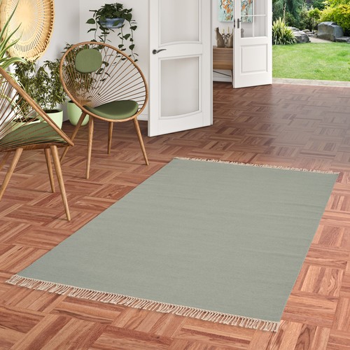 Wolle natur teppich kelim - natur,