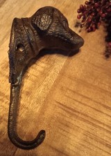 Wandhaken hund hundekopf - hund,