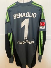 Matchworn shirt VFL Wolfsburg Diego Benaglio Schweiz Formotion Spielertrikot