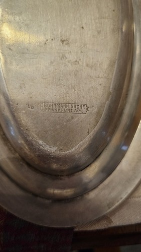 Silver plated tabletts alte - plated,